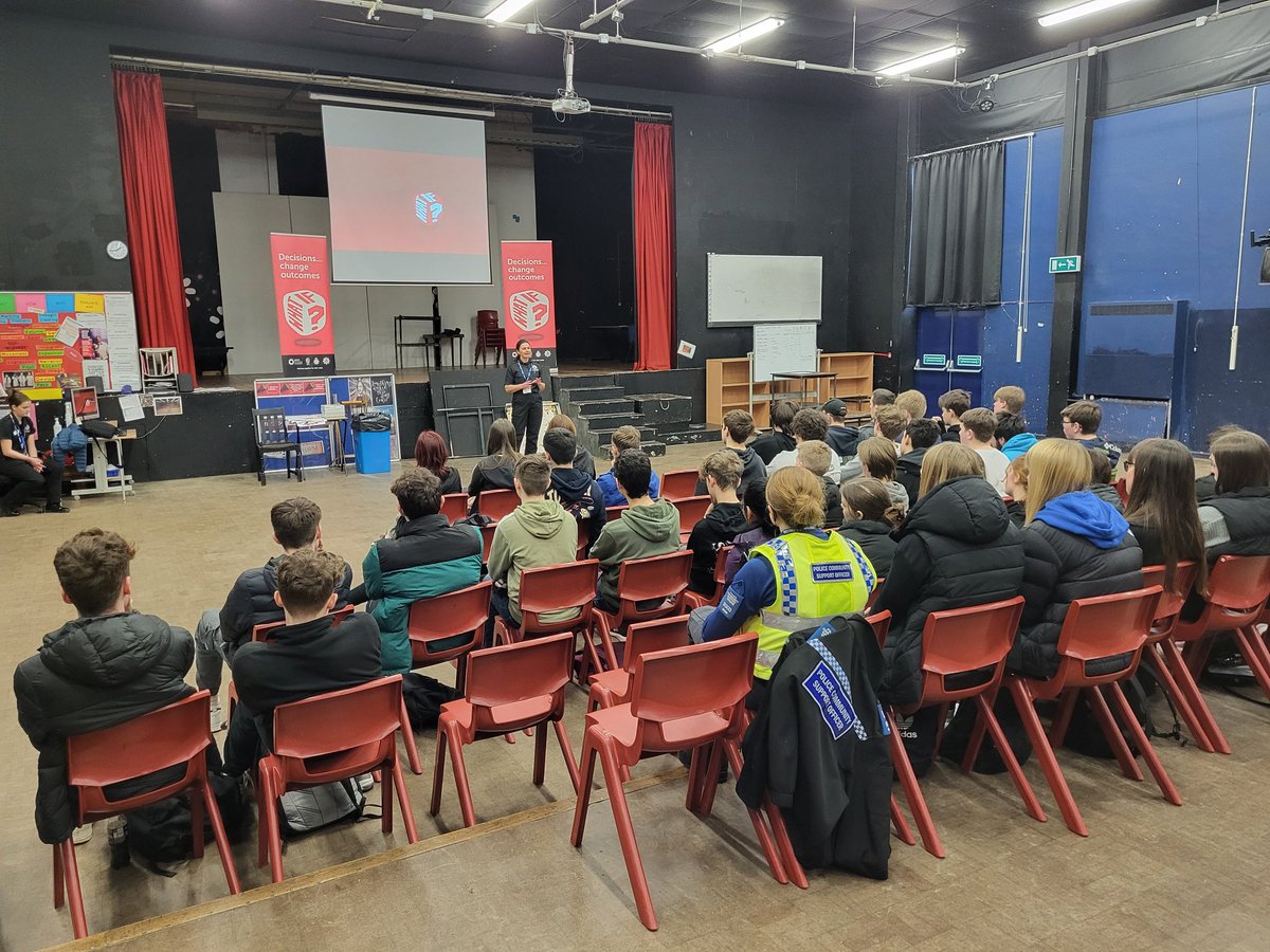 What If.....? Roadshow visited yr12 today. The most useful way of spending 90minutes for 17yr olds. Thank you #glosfire