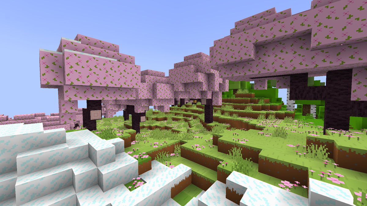 DiamondIsntHere's tweet photo. New 1.20 features in #TrailersTexturePack 👀
(WIP) https://t.co/pTG7uaVIxE