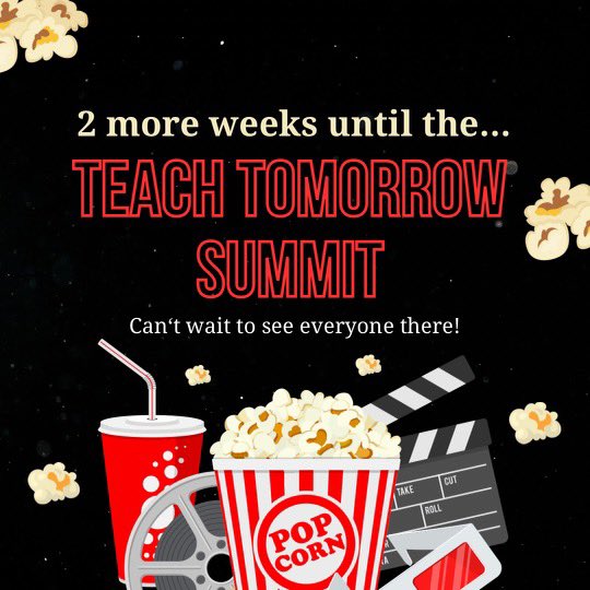 The countdown begins…🍿✨🎬