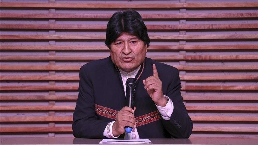 EVO MORALES: "We demand that President Biden explain to the world the causes and consequences of the environmental disaster in Ohio. The release of industrial quantities of vinyl chloride and deadly substances will affect the lives of the American people and the global ecological