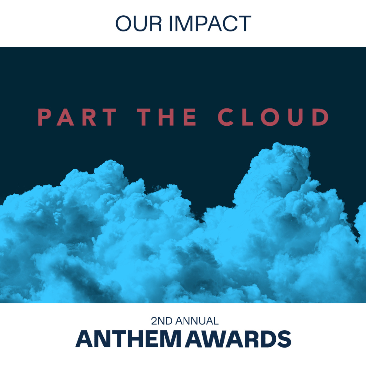 #PartTheCloud was recognized at the @AnthemAwards yesterday! We're thrilled about this award and the continued impact Part the Cloud is making to accelerate Alzheimer's research. Learn more at alz.org/PartTheCloud. #ENDALZ #AnthemAwards