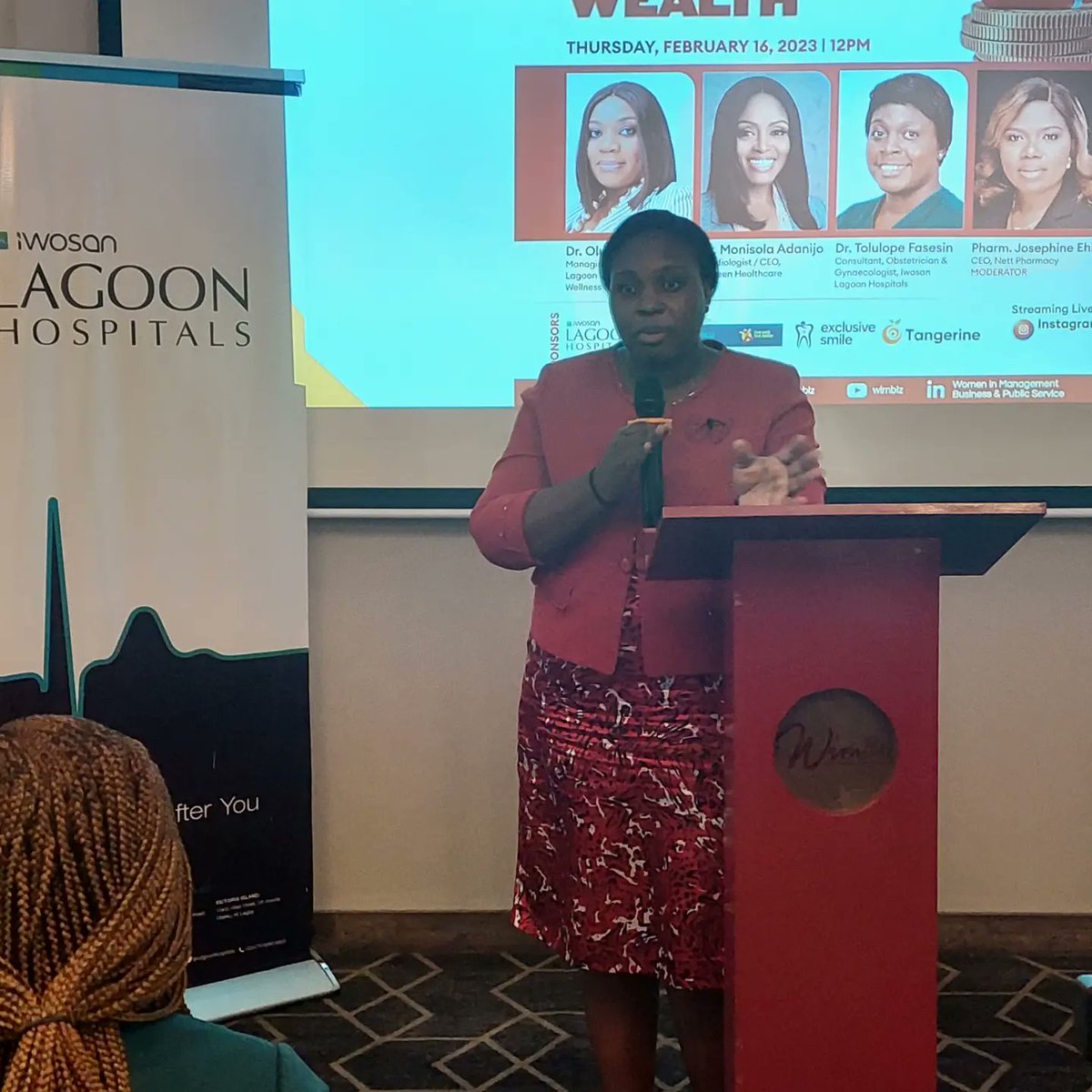 LagoonHospitals's tweet photo. We are honoured to have collaborated with @wimbiz to host the 2023 Health Roundtable and foster health consciousness and health education among working class women of all ages in Nigeria.
#WeWillLookAfterYou #WIMBIZ #HealthRoundtable https://t.co/HbQ0453zkn