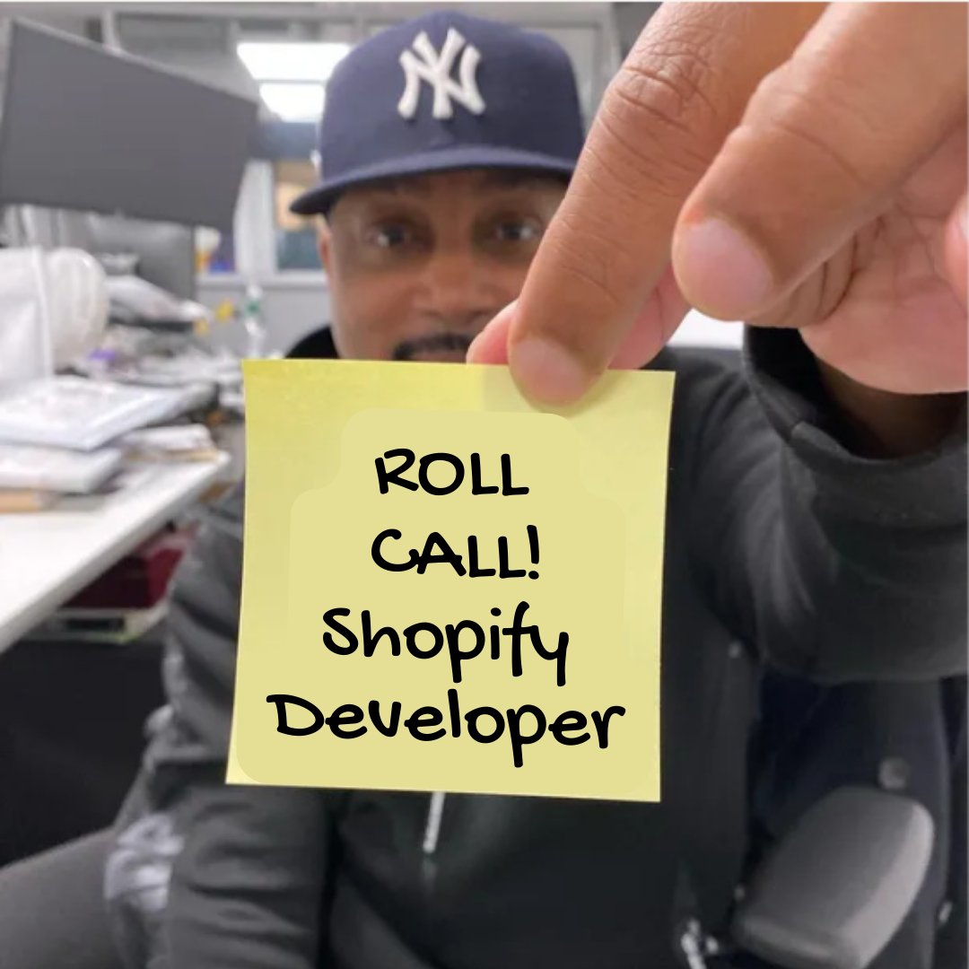 Are you an expert in Shopify or do you know someone?  Tag your favorite Shopify Developer in the comments.