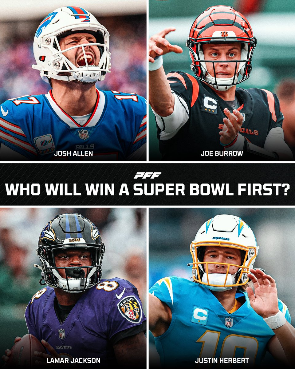 Which QB among these 4 will win a Super Bowl first?