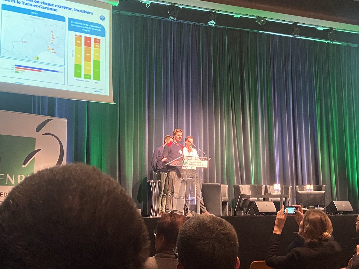 Depuis hier et jusqu’à demain en direct de <a href="/VilleArles/">Ville d'Arles</a> pour le congres <a href="/FNPFruits/">FNPFruits</a> , cette après-midi nous abordons le changement climatique avec axaclimate et leur modèle de prévisions !! Très intéressant pour les choix futurs de nos exploitations.