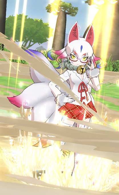 ところでオジロスナギツネは来ませんでしたがオカラフルエロギツネは来ました 