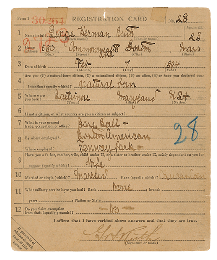 ChastityElizab2's tweet photo. #GeorgeHermanRuth
#DraftCard https://t.co/hyI9CTakJr