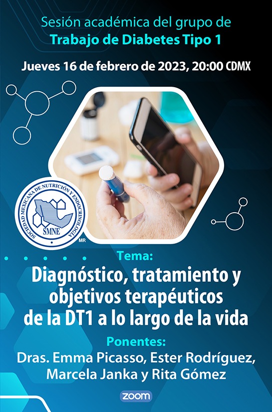 Revisen su agenda: hoy tenemos sesión del grupo de trabajo en Diabetes tipo 1. Enorme tema, grandes ponentes.
us06web.zoom.us/j/81323008311?…
#SMNE2023
#ConstruyamosPuentes
#DT1
#T1D