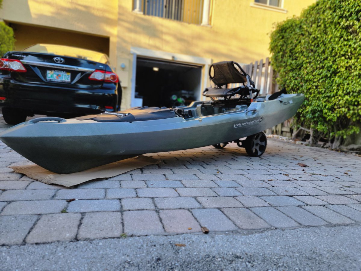 NicholasBeltr17's tweet image. Soooooo yeah this happened....lol 👌 second one wouldn't  hurt anyone lol yeah had to grab a second with a little more color 🤣 This Mesa color is rubbing off on me, I like it 👌.  
@WildyFishing
#recon120hd #recon120 #wildyfishing #wildyteam #kayaks