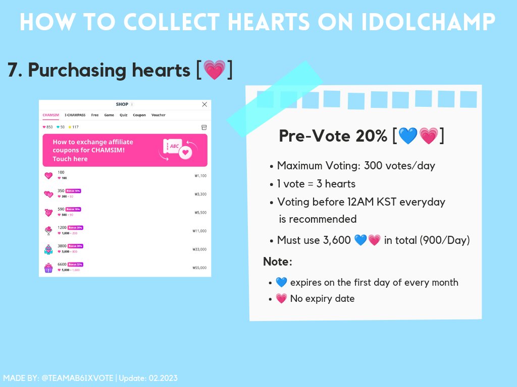 TEAMAB6IXVOTE's tweet photo. [📢] Show Champion Pre-Voting on IDOLCHAMP

Update: 02.2023

🎯 Pre-Voting 20%
🗳 Maximum Voting = 300 votes/day
🗳 1 vote = 3 Chamsims

@AB6IX #에이비식스 #전웅 #김동현 #박우진 #이대휘 @AB6IX_MEMBERS https://t.co/OHcASu6EaD