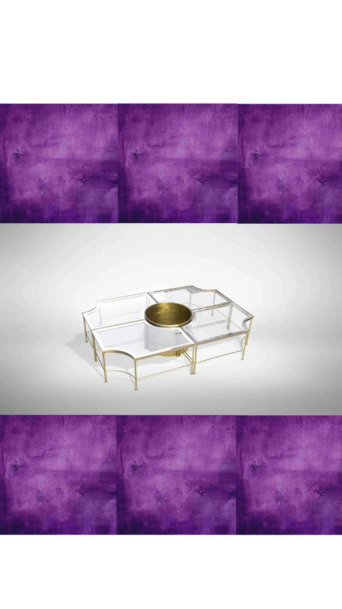 wallector's tweet photo. Maison Jansen Table.

1970s, brass and crystal with central centrepiece for flowerplot.

Discover this and various design pieces on https://t.co/5JakV47QVQ!

.
.
.

#art #artist #decoration #furniture #vintage #elegant #purple #brass #crystal #jewel #amazing #old #70s #ancient https://t.co/A9uUOPnl54