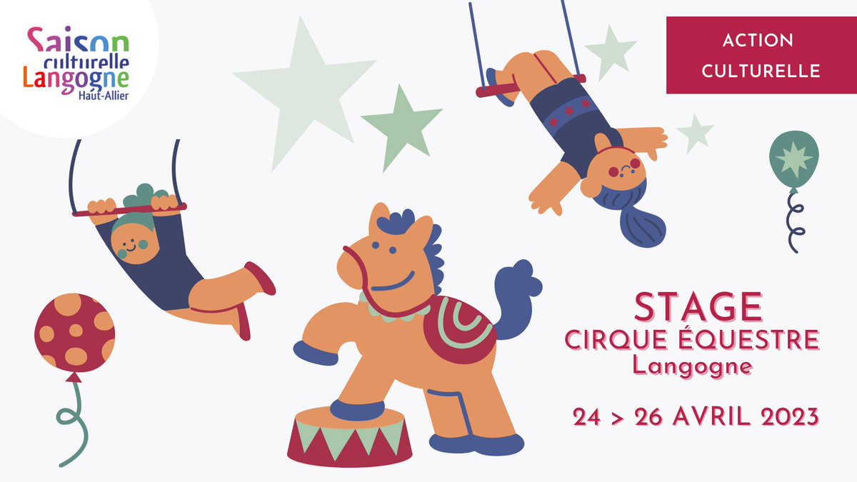 🐴 NOUVEAU : Stage de cirque équestre à Langogne pendant les Vacances de Pâques ! - mailchi.mp/f94e6ed938c8/n…