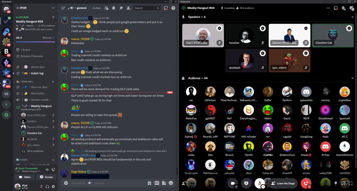 ipor_io's tweet photo. #pwIPOR VS #mercenary farming
Happening now on Discord.
Join: https://t.co/pcGGyNYjr7 https://t.co/FZJSSszhJq