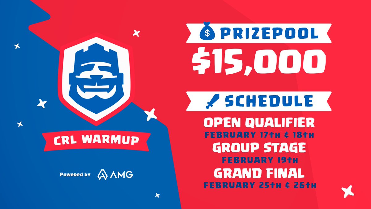 CRL Intel on Twitter: "RT @EsportsRoyaleEN: CRL Warmup📆Full Schedule ⚡️
