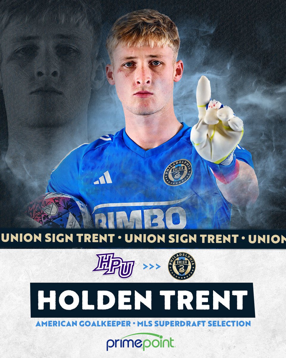 Philadelphia Union (@philaunion) on Twitter photo GK Union grows stronger! 🙌
Philadelphia Union sign 2023 <a href="/MLS/">Major League Soccer</a> SuperDraft pick, Holden Trent.
📝 philaunion.co/trentcontract
#DOOP | <a href="/HoldenTrent45/">Holden Trent</a> GK Union grows stronger! 🙌
Philadelphia Union sign 2023 <a href="/MLS/">Major League Soccer</a> SuperDraft pick, Holden Trent.
📝 philaunion.co/trentcontract
#DOOP | <a href="/HoldenTrent45/">Holden Trent</a>