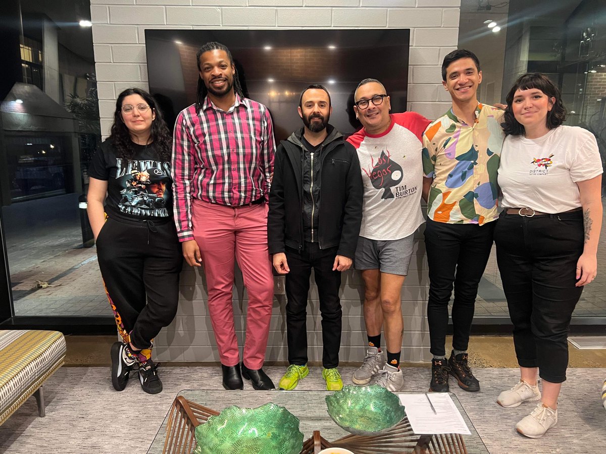Congrats to new officers of LULAC Lambda! L-R: Chaplain Zoey McShane, Sgt At Arms DeShawn Cook, Treasurer Erik Rodriquez, President Javi Aquino, Secretary Jonathan Ayala &amp; Vice President Stephanie Medina. Join them Wednesday, March 15, 6:30pm, Flats at Union Row, 2125 14th St NW.