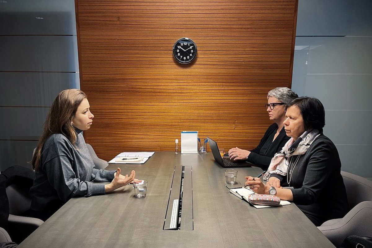 MoldovainSweden's tweet photo. A productive meeting with @EastChamFi on how to strengthen from #Aid2Trade 🤝
Thank you @JaanaRekolainen and @Dashetska for sharing your expertise on investment and looking forward to cooperating on developing future Finnish-Moldovan business relations
#Finlandvisit @MoldovaMFA https://t.co/BKeuAhIlkK