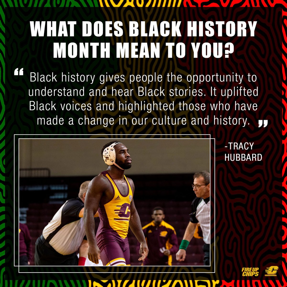 CMU Wrestling on Twitter "RT CMUAthletics 🗣️Celebrating Black