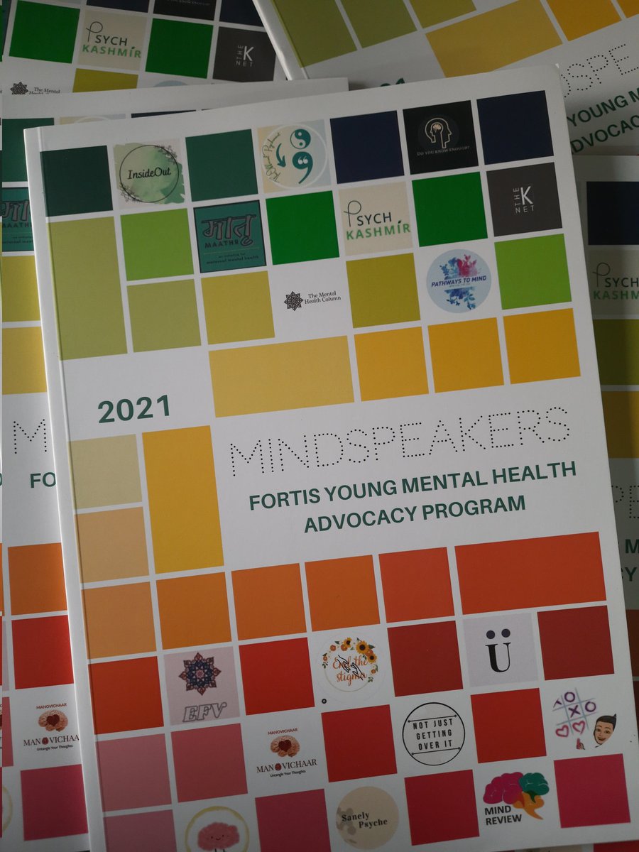 Each time I post on social media, I am always reminded of the learnings we recieved during our 1 yr as #MindSpeakers 2021, memories we made, promises we kept till date; to keep advocating for Mental Health.

It feels surreal holding the magazine in my hands. 

@fortis_mhbs