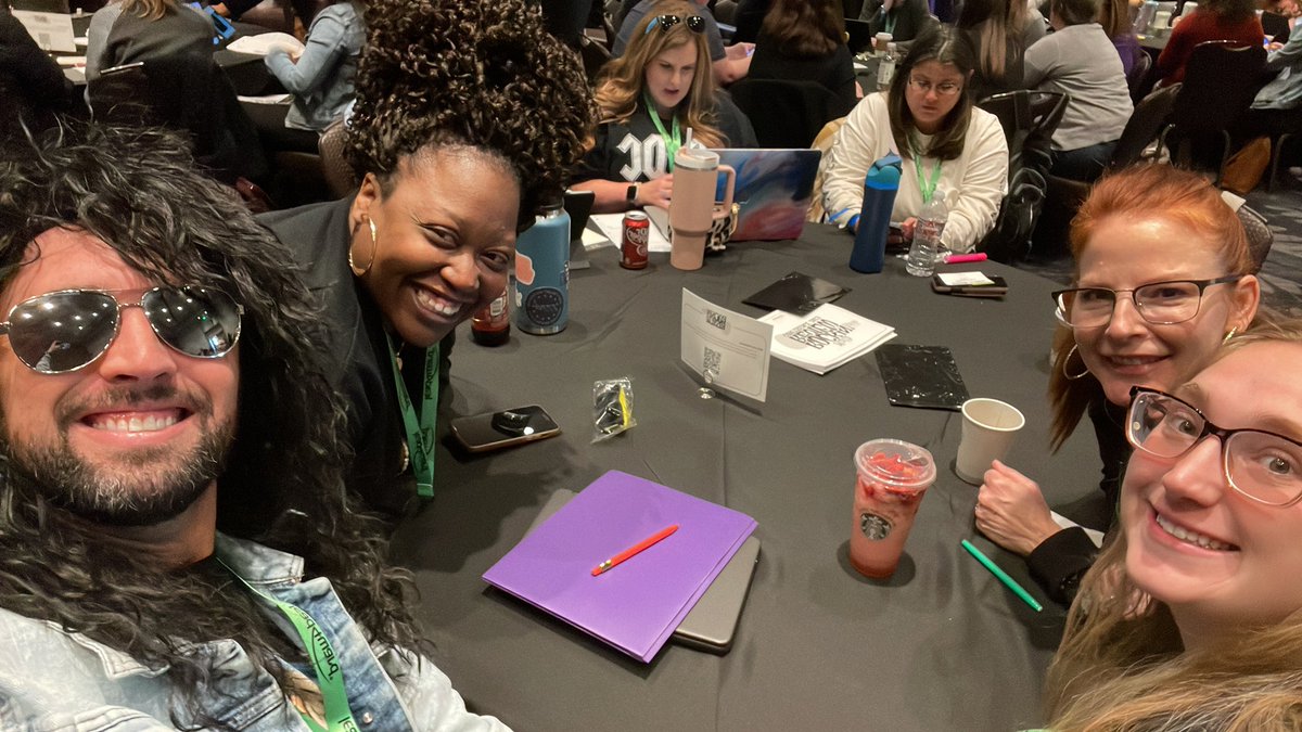 MrNolanTeaches's tweet photo. At Rockin’ Review with @nancy_lead4ward! Can’t wait to have a great time today! https://t.co/y5VsZ7Vwj6