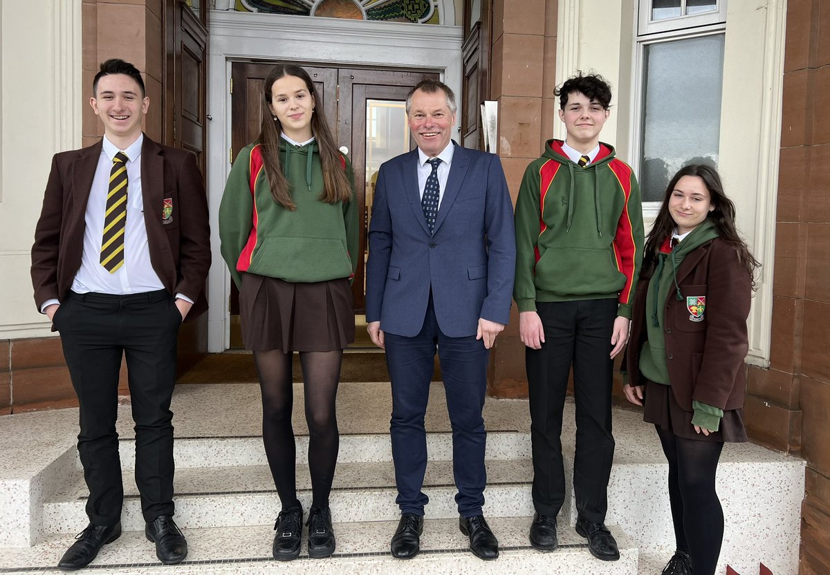 RSLW's tweet photo. Delighted to spend time today with the inspiring young people from @JordanhillSch talking about careers as part of the @speakrs4schools programme https://t.co/CwwaZCUxRk