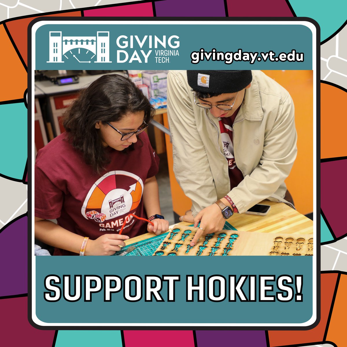 Less than an hour to go before Giving Day comes to a close! Over 100 of your fellow Hokies have given since noon yesterday to support CEED. Will you join them in making a difference?  givingday.vt.edu/amb/ceed