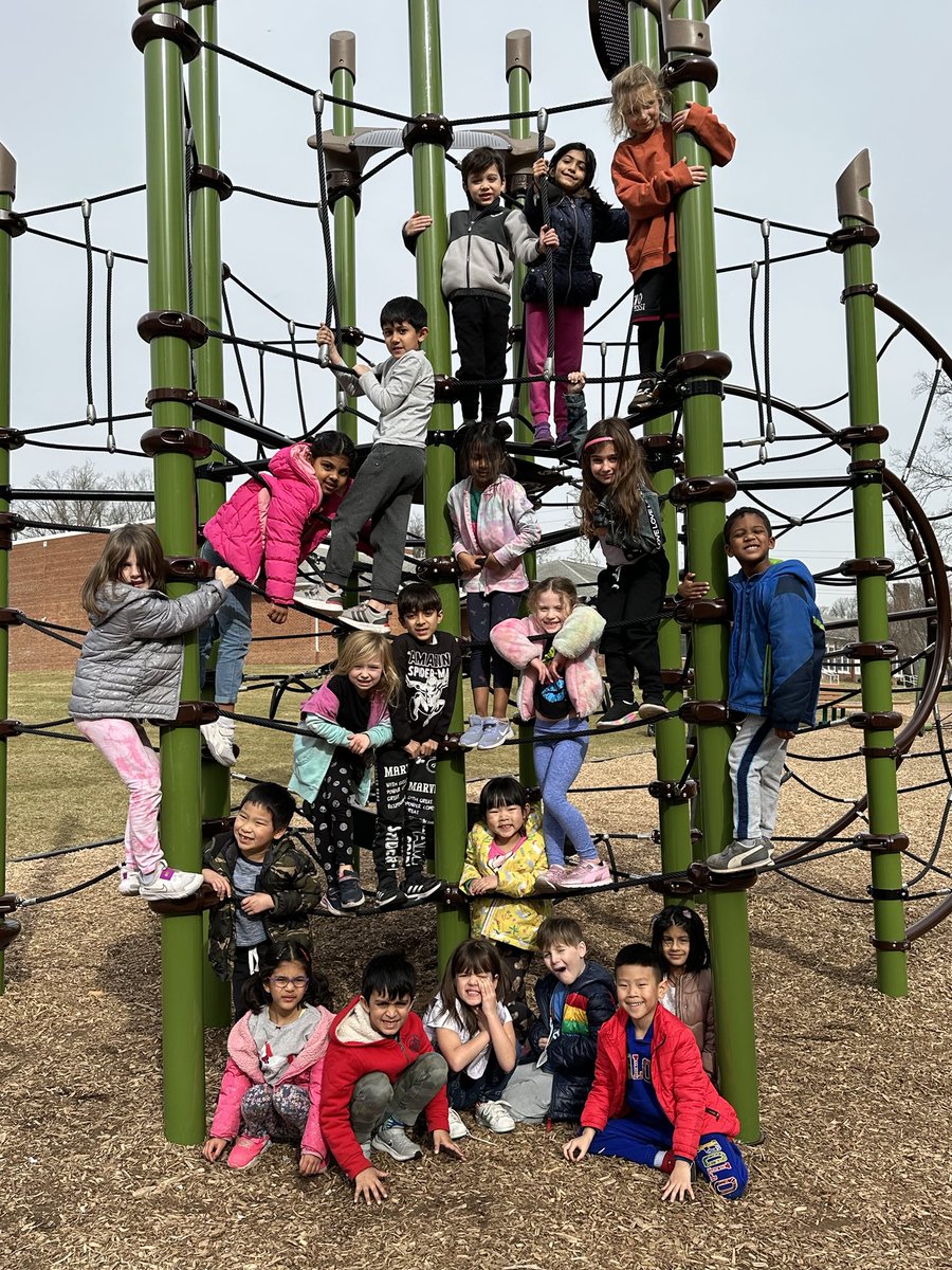 BurnetHillElem's tweet photo. K-M enjoying the beautiful weather today on the playground at Burnet Hill! https://t.co/POaCyVMz4o