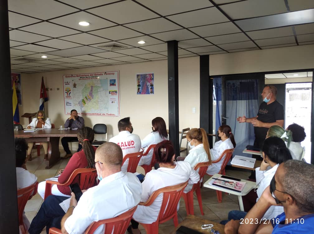 #EnDesarrollo: Consejo de Dirección en el estado #Yaracuy; presidido por el Dr. Misael Arias Reyes y la Dra. Tania Frómeta Parra. Intervino el MSc. <a href="/yosvanis3000/">Yosvanis Cruz Carballosa</a>.

💖#CubaPorLaVida 💖#MejorEsPosible 🇨🇺
