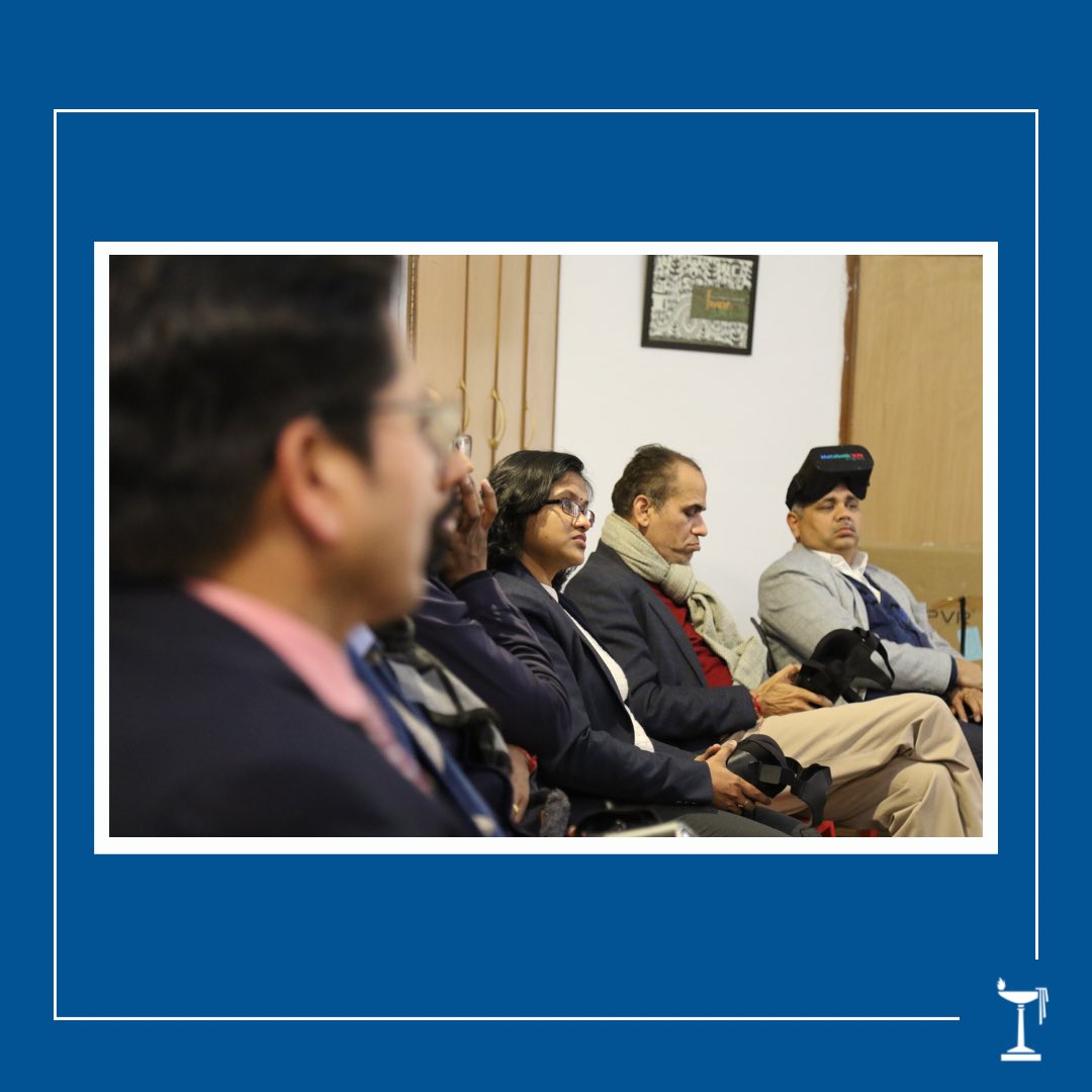 The_Doon_School's tweet image. A training session was organised for The Doon School Masters on &apos;How to use VR technology in classrooms?&apos;. The session was led by experts from MetabookXR, an EdTech company that specializes in VR technology in education. 
#TheDoonSchool #VRIntegration #MastersTraining