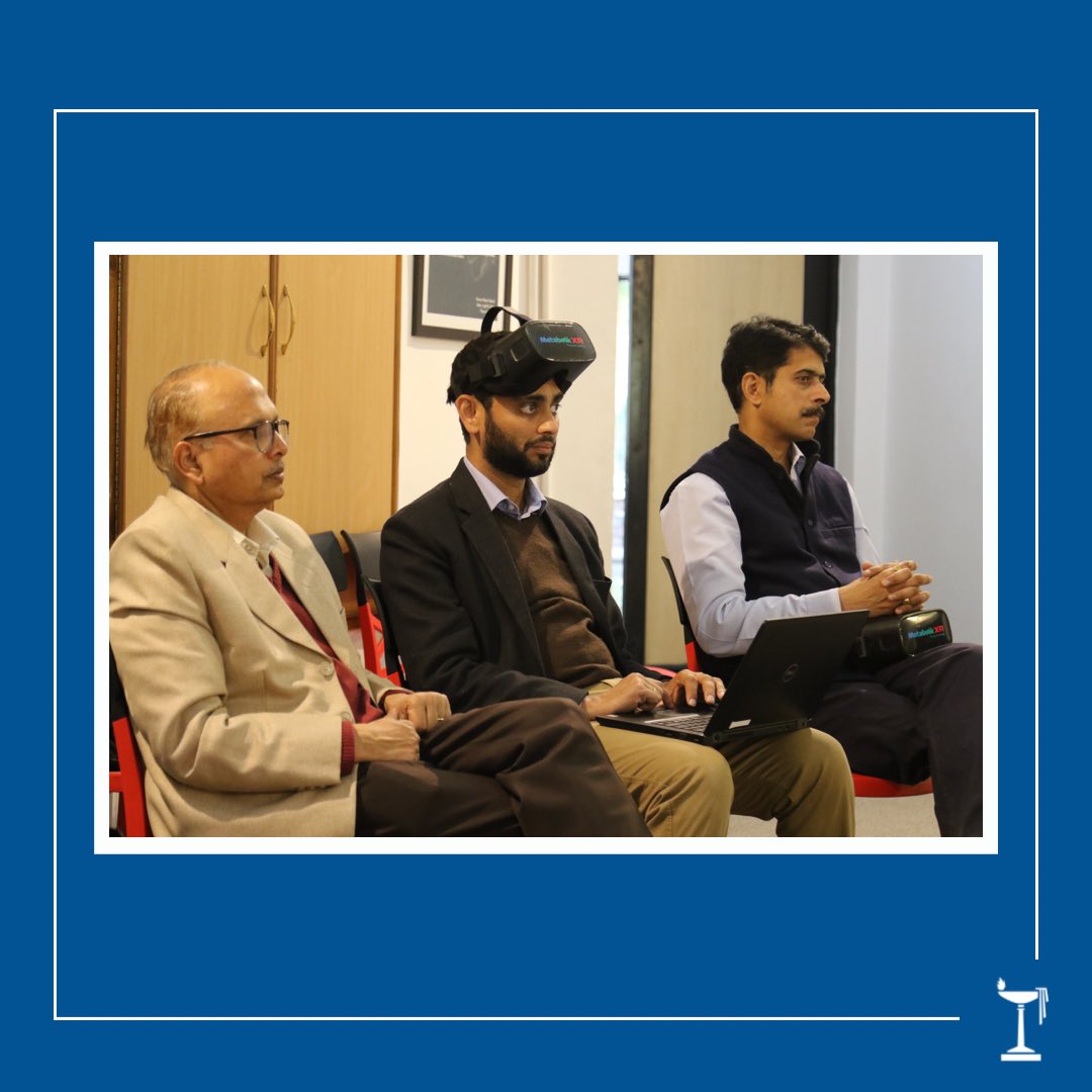 The_Doon_School's tweet image. A training session was organised for The Doon School Masters on &apos;How to use VR technology in classrooms?&apos;. The session was led by experts from MetabookXR, an EdTech company that specializes in VR technology in education. 
#TheDoonSchool #VRIntegration #MastersTraining