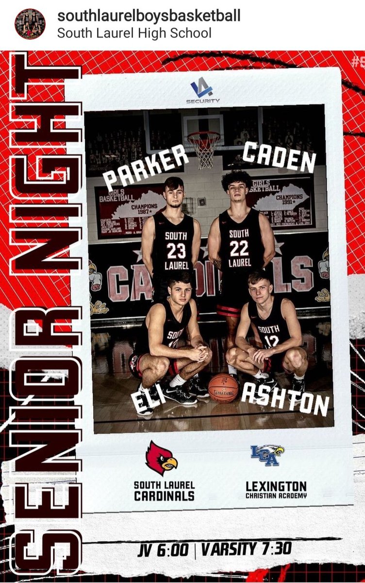SLCardsbaseball's tweet photo. Senior night tonight for boys basketball! Congratulations on a great season and career! Shout out to Ashton Garland, and good luck with the rest of your season. The baseball program is very proud of all you have been able to accomplish! https://t.co/qgPtAJHVqr