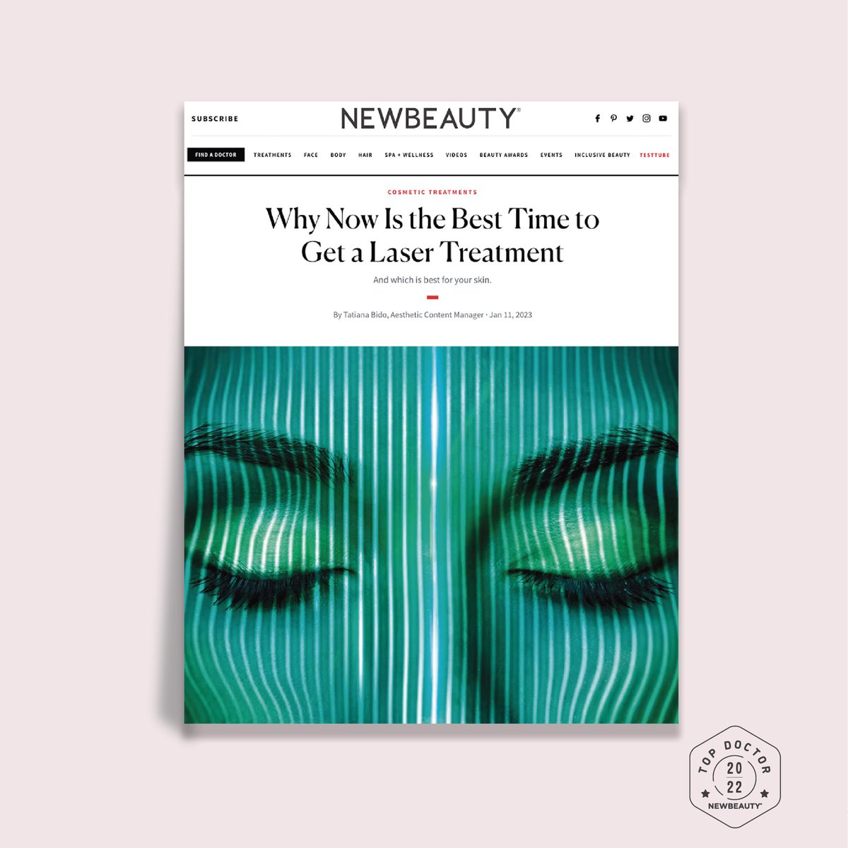 Z_Dermatology's tweet photo. Check out Dr. Z featured in @NewBeauty #Lasers #SkinBoss 
https://t.co/uQ1U7Sm38s https://t.co/yj0yWOXpim