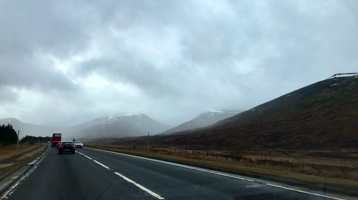 A9 drive today.. high in amongst the clouds 

#dualtheA9 
#ThePhotoHour 
#ScottishHighlands