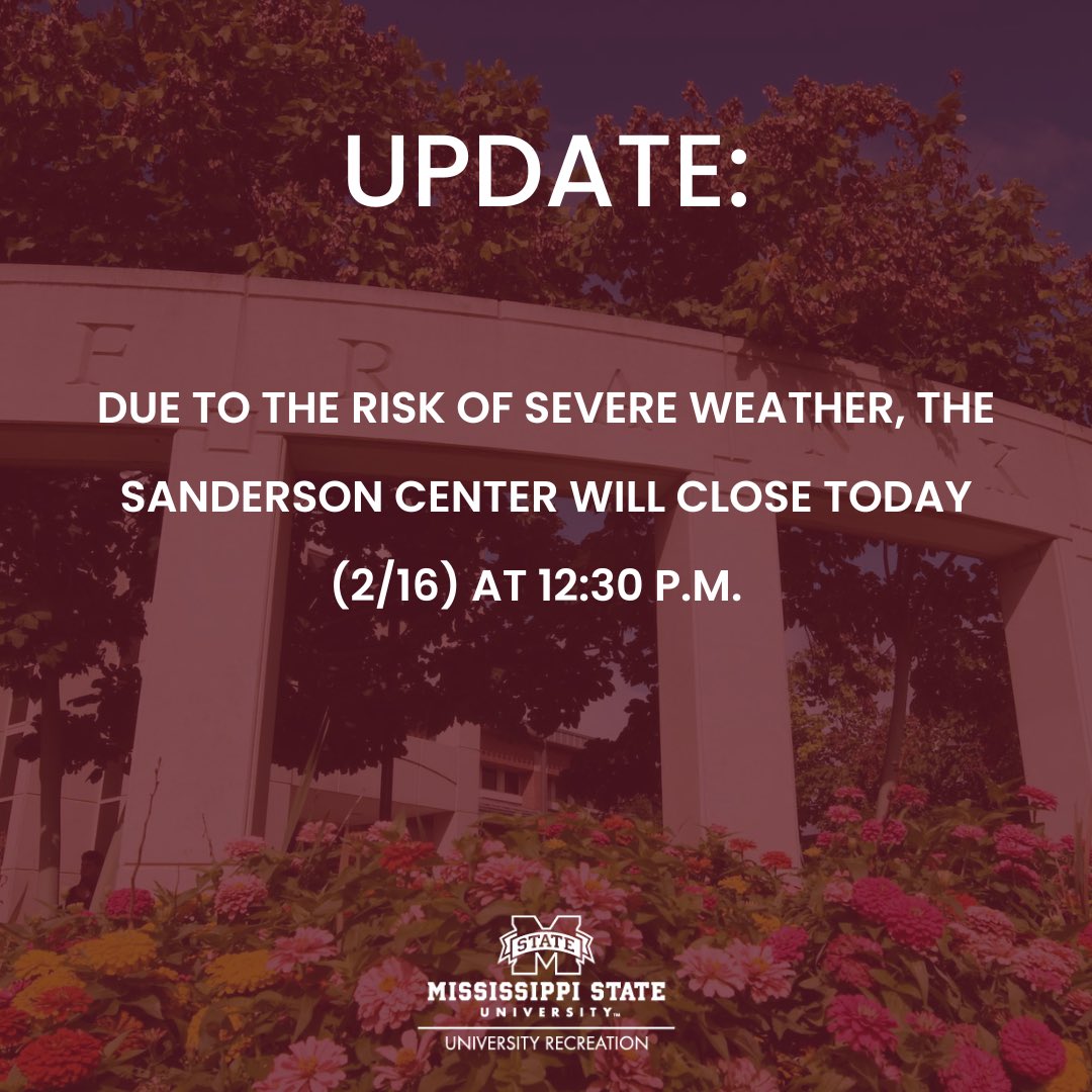 Mississippi State University Recreation tweet media