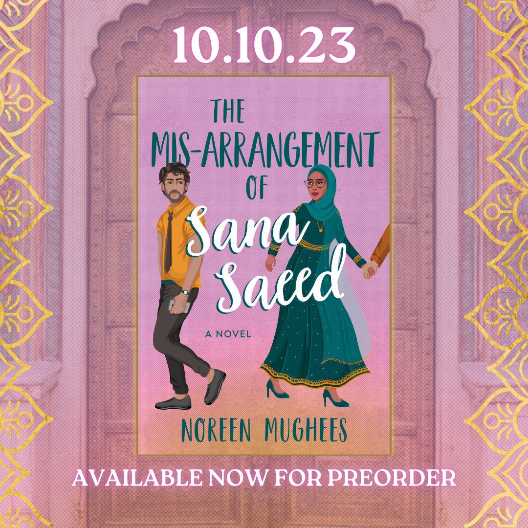 sil ♡ (@thebookvoyagers) on Twitter photo 🍃 COVER REVEAL 🍃
I’m so happy to share the cover of <a href="/noreenmughees/">Noreen-نورین - Order TMOSS-links in bio</a>’s THE MIS-ARRANGEMENT OF SANA SAEED ˚ ༘♡ ⋆。˚ ❀ Star-crossed childhood sweethearts reunite years later in this enchanting debut novel!
Out Oct. 10th💐 Pre-order now: linktr.ee/noreenlekhak <a href="/AlcovePress/">AlcovePress</a> 🍃 COVER REVEAL 🍃
I’m so happy to share the cover of <a href="/noreenmughees/">Noreen-نورین - Order TMOSS-links in bio</a>’s THE MIS-ARRANGEMENT OF SANA SAEED ˚ ༘♡ ⋆。˚ ❀ Star-crossed childhood sweethearts reunite years later in this enchanting debut novel!
Out Oct. 10th💐 Pre-order now: linktr.ee/noreenlekhak <a href="/AlcovePress/">AlcovePress</a>