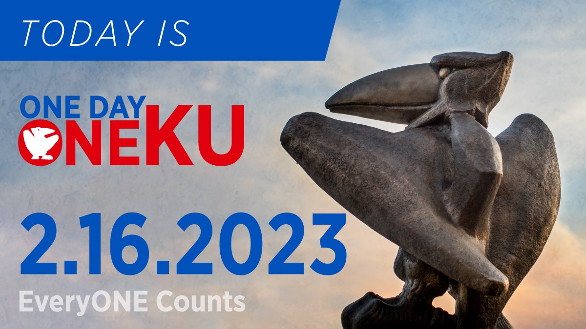 KUStuAffairs's tweet photo. Today is #OneDayOneKU! EveryONE counts, so please consider supporting the Jayhawk Student Support Fund at https://t.co/MM578hgcLb โค๏ธ๐
#ODOKU #wemakelearningpossible https://t.co/po8t5oXzal