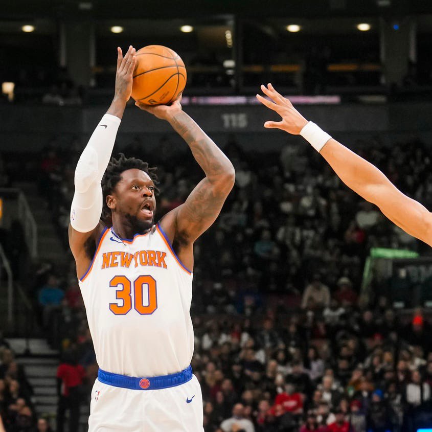 RTNBA's tweet photo. Julius Randle is replacing Anfernee Simons (injury) in the NBA 3 point contest, per @ShamsCharania https://t.co/5Dq3OhAKg4