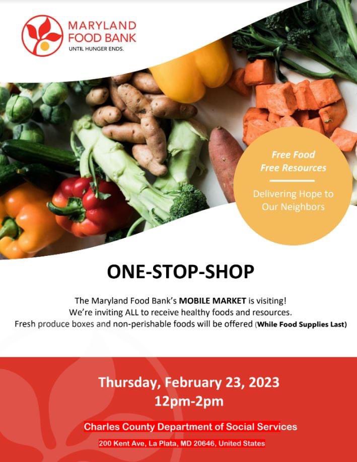 Free food &amp; resources Feb. 23! No ID required