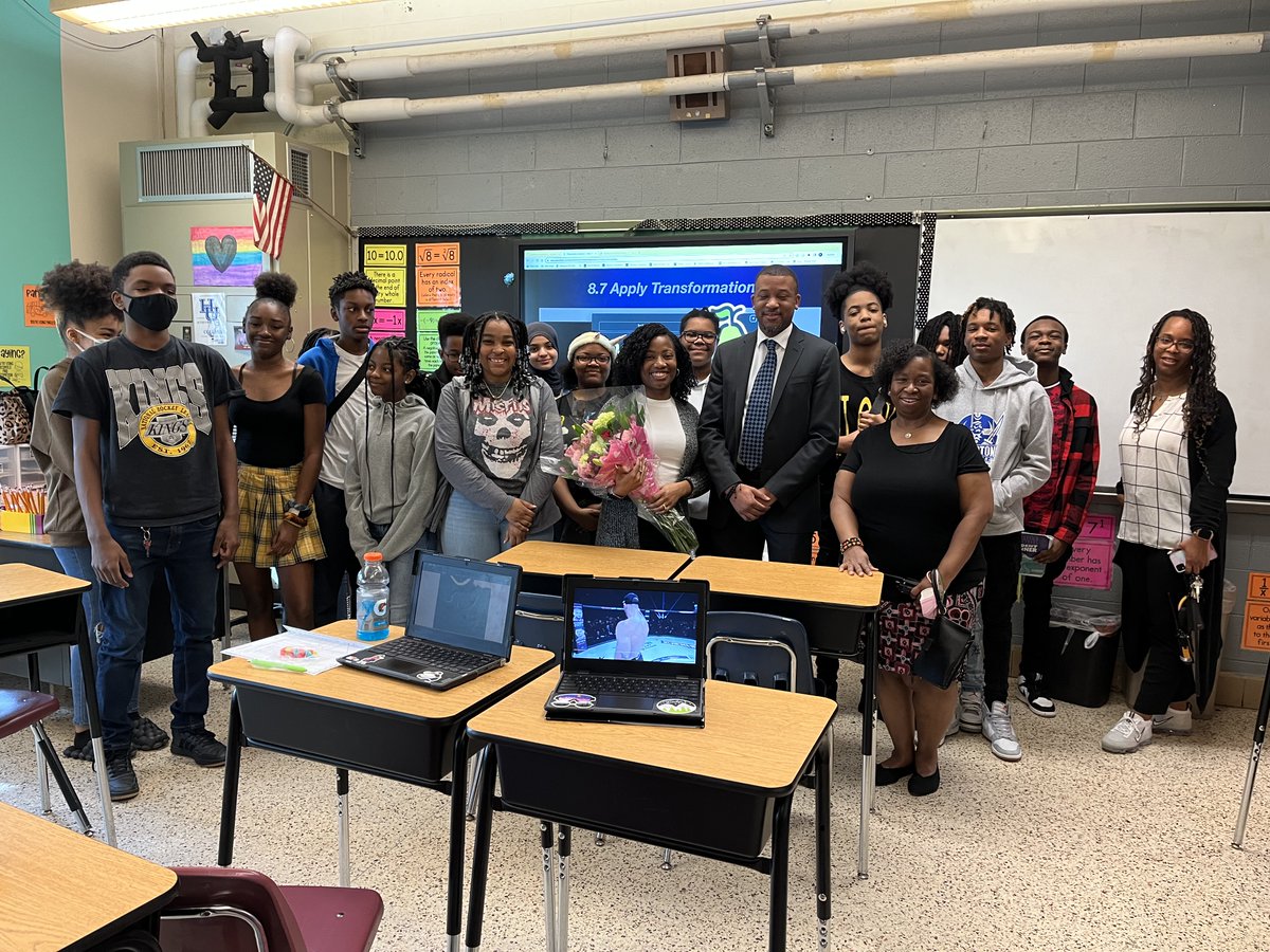 Congratulations to Mrs. Lee-Brown!!! TMS Teacher of the Year!!! We are proud of you!! <a href="/TarrantMiddle/">TarrantMiddleSchool</a> <a href="/DwayneLLucas/">Dr. Dwayne L. Lucas</a> <a href="/riggs_poole/">Kimberly Poole</a> <a href="/TandieTaliafer1/">Tandie Taliaferro</a> <a href="/educator_rucker/">Aisha Rucker</a>