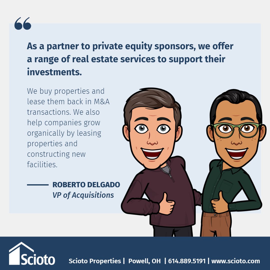 Join Resi Robi to work together to expand access! 

From sale leasebacks to new construction, Scioto Properties is all about making residential healthcare real estate dreams come true.

Check out this case study: hubs.li/Q01CC7MT0 

#PrivateEquity #M&amp;A #Investments