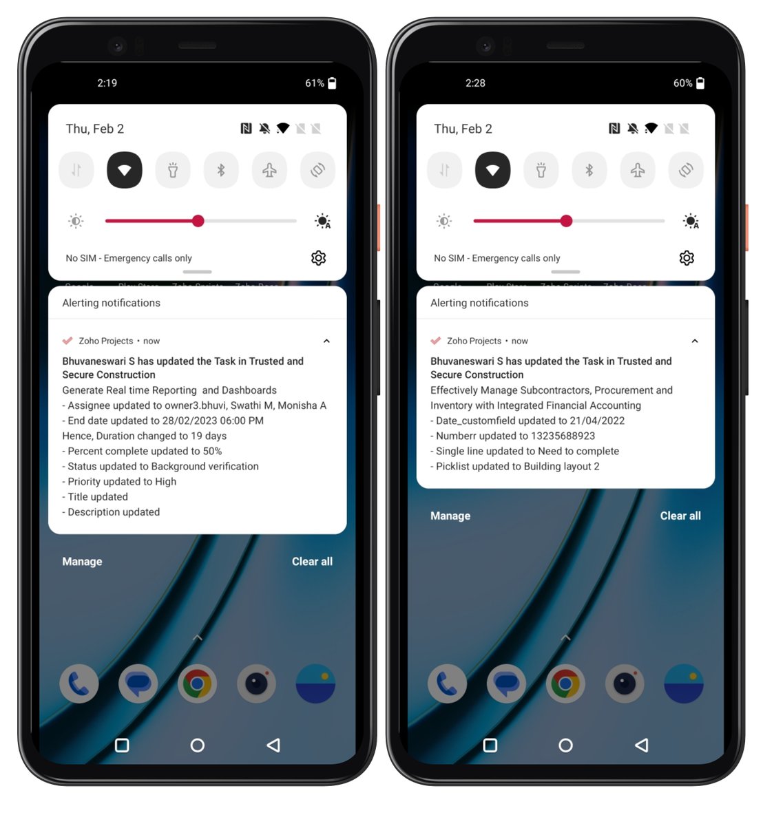 zalmib's tweet image. New #push #notification enhancement in the latest version of the #ZohoProject #mobile #app
zurl.co/1cyP
#ZohoOne #ZohoCRM #CRM
Contact us for more to get a free no obligation trial #elxee
Set up a call: zurl.co/O841