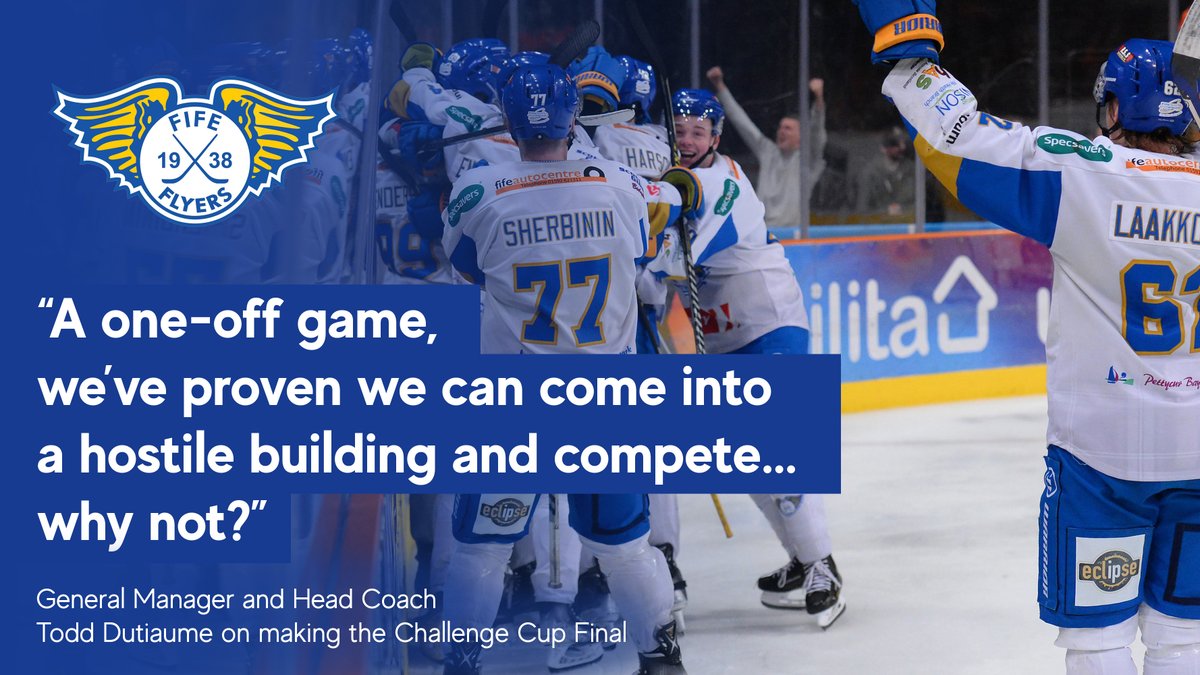 Fife Flyers on Twitter "🏆 Challenge Cup Final travel FifeFlyersOSC