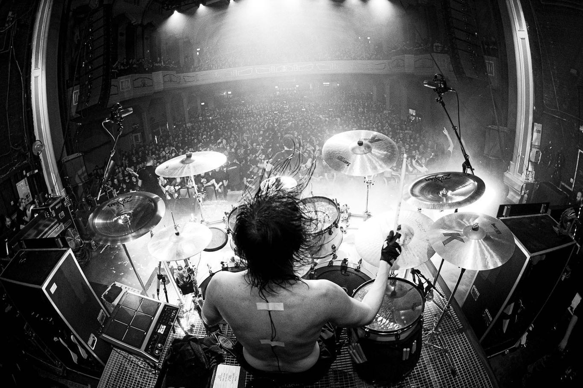 GojiraMusic's tweet photo. Glasgow… always a pleasure. 🙏🏻 photos by @easterxdaily 👏 #gojira #fortitudetour2023 #ourtimeisnow ⚡️ thank you #alienweaponry #employedtoserve @AlienWeaponry  @employedtoserve https://t.co/DpeDVM3mp8