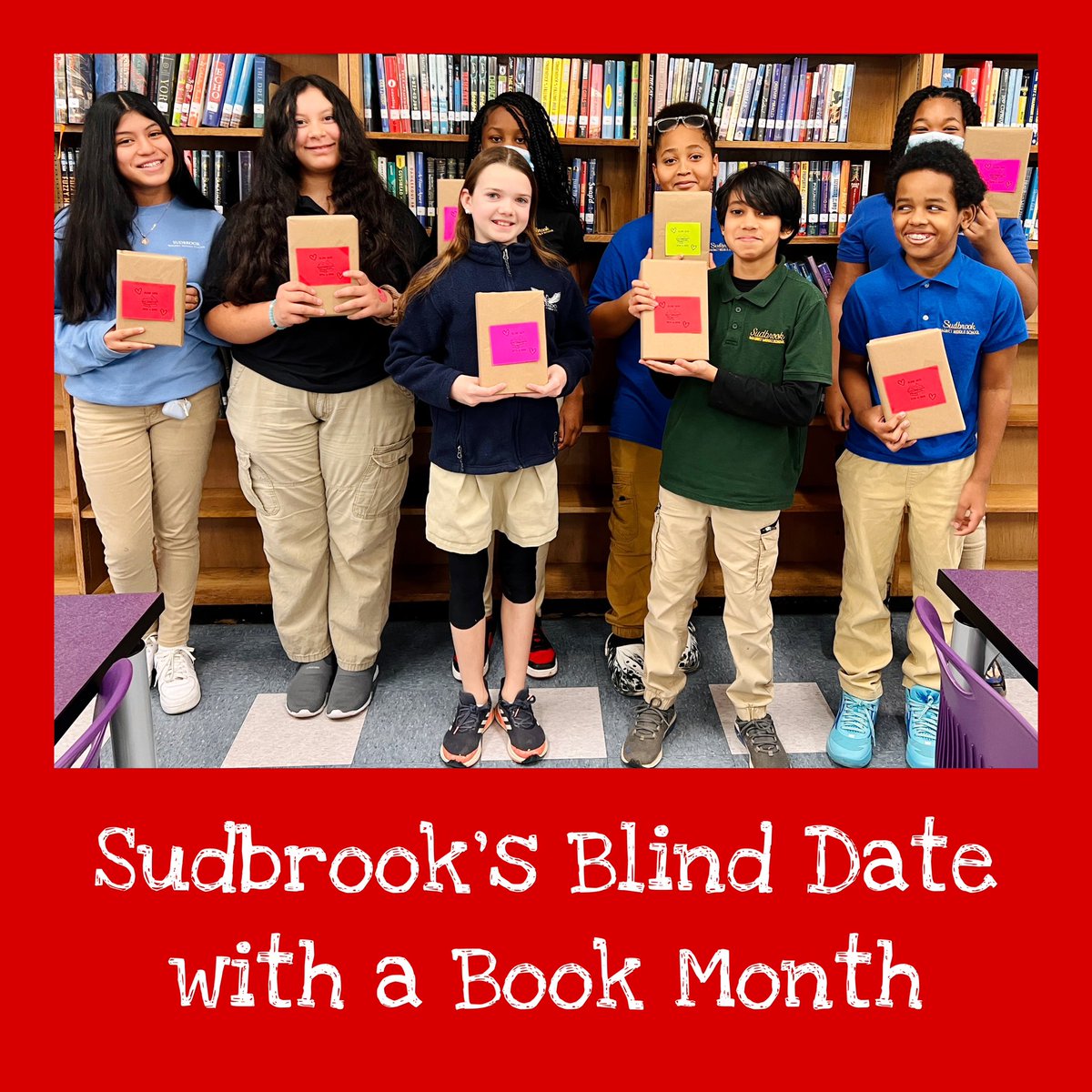 Come on down to the library and take a book on a date! #bcpslms