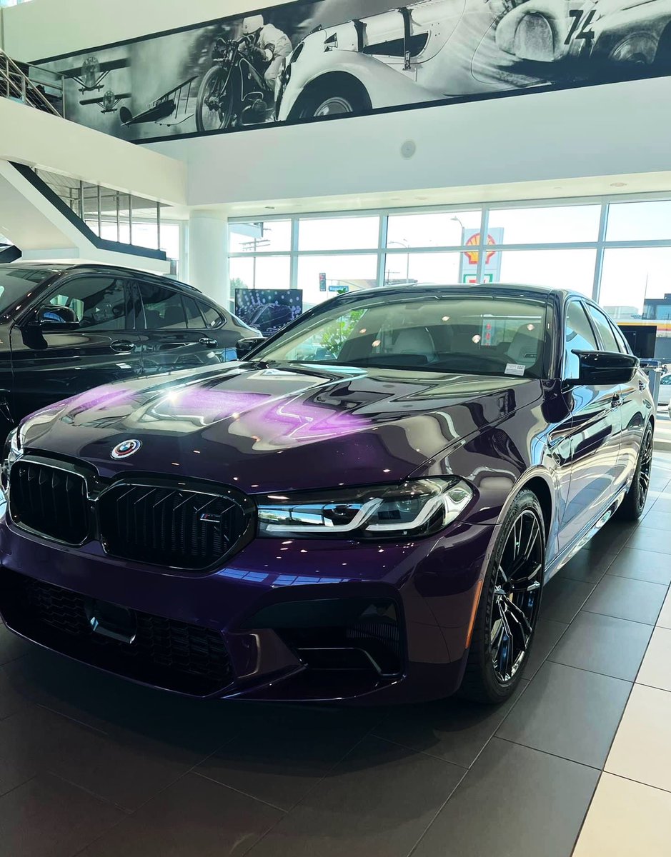 JoeW6_'s tweet photo. Twilight Purple // Smoke White M5 Competition https://t.co/nSuNdNEC9B