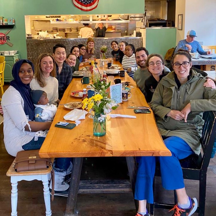 WiscObGyn's tweet photo. Breakfast together for the UW Ob-Gyn Residency Wellness Retreat this morning! https://t.co/8hq5Ih9gAR