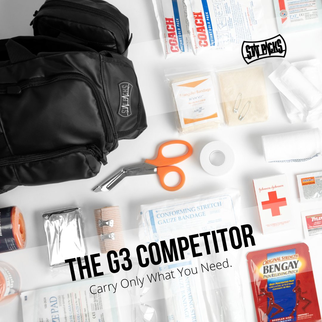 StatPacks's tweet photo. THE G3 COMPETITOR
Our Mission Is To Help You Help Others
StatPacks - Fast Packs for Medics!
#statpacks #fastpacksformedics #g3competitor #sports #sportsmedicine #waistpack #medic #sportsmed #health #injury #sportsinjury #firstresponder #carryonlywhatyouneed #firstaid https://t.co/lHDOhkwMEB