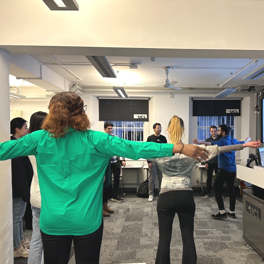 Masters of Public Administration (MPA) students had a great time at the RADA Event workshop 🤩

Students were introduced to the fundamental tools of communication; the body, breath and voice. <a href="/RADA_London/">RADA (Royal Academy of Dramatic Art)</a> 
<a href="/UCLSocHistSci/">UCL Social & Historical Sciences</a>