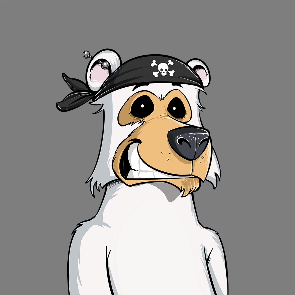 BullsOnTheBlock's tweet photo. It’s “How Many Hours until Friday” Day.
- Says the Bear with the #SilverPiercing and the #PirateBandana trait
#BOTB #Thursday https://t.co/IQfhyWU1Cz