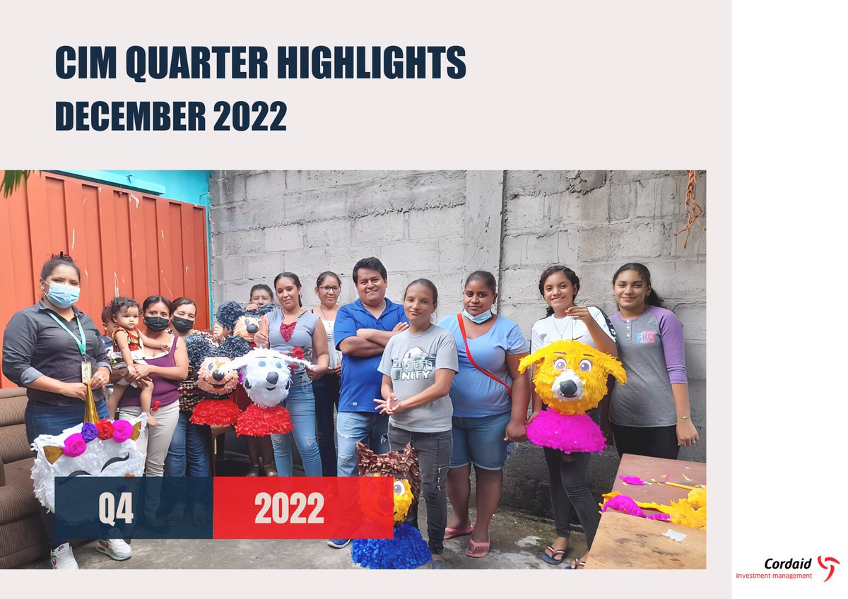 Quarterly CIM portfolio overview, impact dashboard, and a featured recent disbursement to AHSETFIN in Honduras.

Download the report:
lnkd.in/eiVfiyD3

Visit the website:
lnkd.in/ejGFUS4Q

#ImpactInvesting #Q4 #Portfolio #Impact